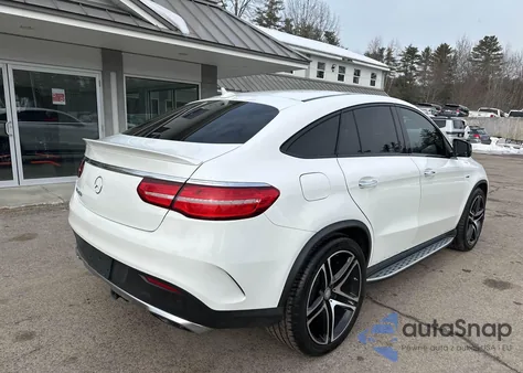 2016 Mercedes-Benz Gle 450 Amg Coupe 4Matic z USA, uszkodzony, nr VIN 4JGED6EB4GA046521